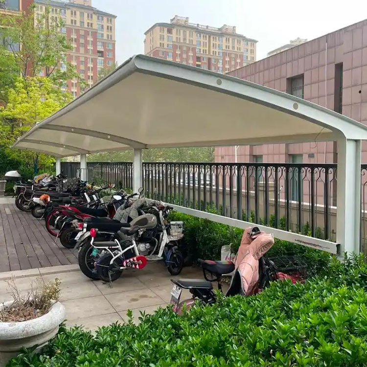 延边膜结构电动车棚