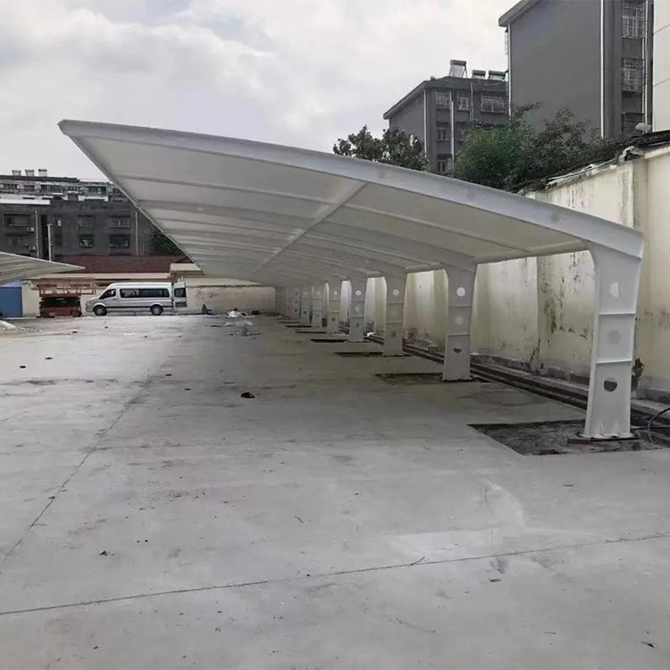延边膜结构汽车棚