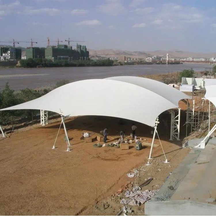 延边膜结构汽车棚